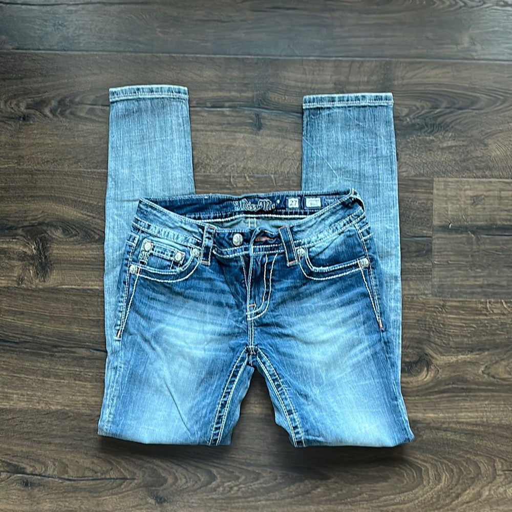 Miss me signature skinny jeans size 27